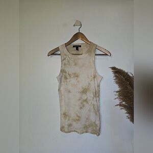 Banana Republic tie die tank top M